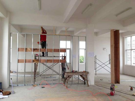 【南通首届家装大型实景体验展】开工第一天纪实报道-锦华新闻-南通锦华装饰